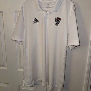 Adidas NC State polo. Brand new